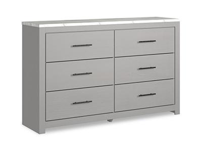 Ashley Furniture Cottonburg Six Drawer Dresser B1192-31 Light Gray/White