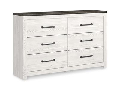 Ashley Furniture Gerridan Six Drawer Dresser B1190-31 White/Gray