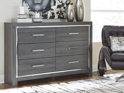 Ashley Furniture Lodanna Six Drawer Dresser B214-31 Gray