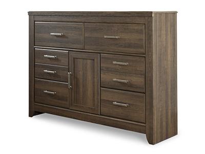 Ashley Furniture Juararo Six Drawer Dresser B251-31 Dark Brown