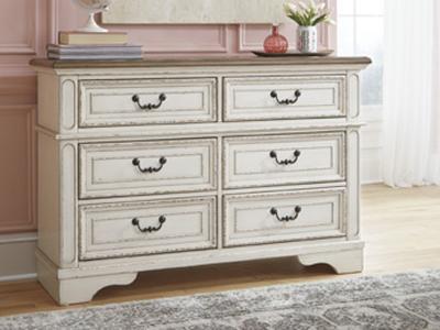 Ashley Furniture Realyn Dresser B743-21 Two-tone
