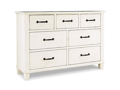 Ashley Furniture Braunter Dresser B792-31 Aged White
