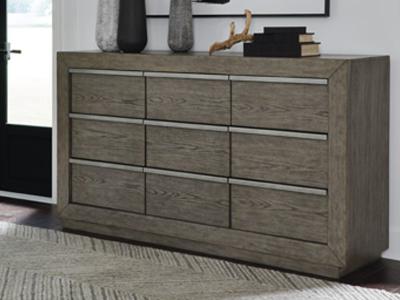 Ashley Furniture Anibecca Dresser B970-31 Weathered Gray