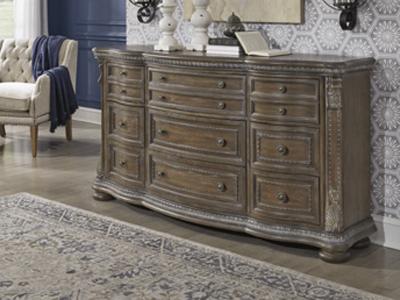 Ashley Furniture Charmond Dresser B803-31 Brown