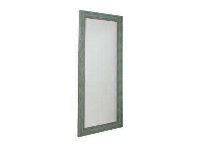Ashley Furniture Jacee Floor Mirror A8010221 Antique Teal
