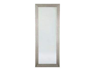 Ashley Furniture Duka Floor Mirror A8010081 Silver Finish