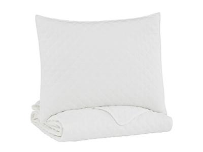 Ashley Furniture Ryter Twin Coverlet Set Q721001T White