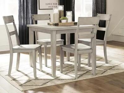 Ashley Furniture Loratti Square DRM Table Set (5/CN) D261-225 Gray