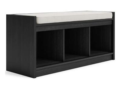 Ashley Furniture Yarlow Storage Bench A3000320 Linen/Gray