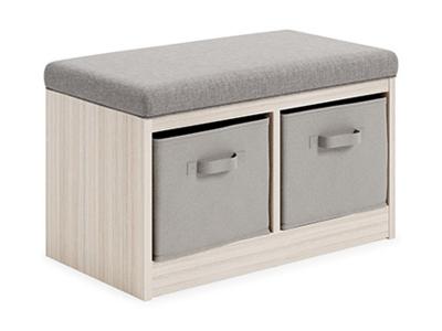 Ashley Furniture Blariden Storage Bench A3000286 Gray/Natural