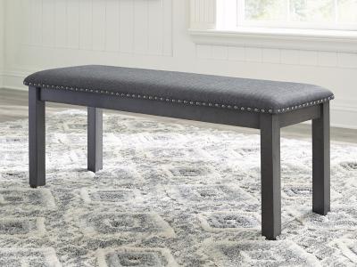 Ashley Furniture Myshanna Upholstered Bench D629-00 Gray