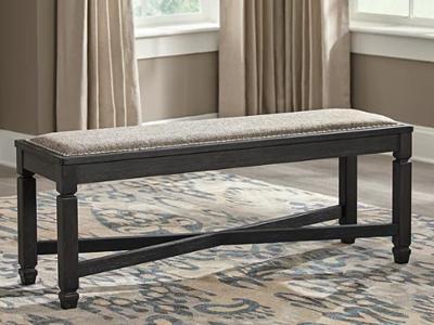 Ashley Furniture Tyler Creek Upholstered Bench D736-00 Black/Grayish Brown