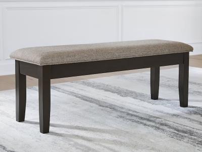 Ashley Furniture Ambenrock Upholstered Storage Bench D286-00 Light Brown/Dark Brown
