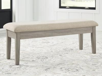 Ashley Furniture Parellen Upholstered Storage Bench D291-00 Beige/Gray
