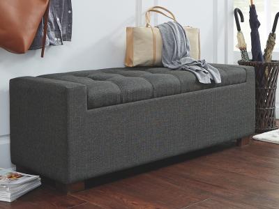 Ashley Furniture Cortwell Storage Bench A3000224 Gray