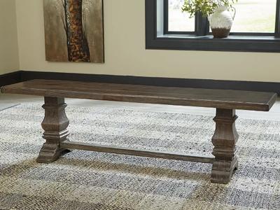 Ashley Furniture Wyndahl Dining Room Bench D813-00 Rustic Brown