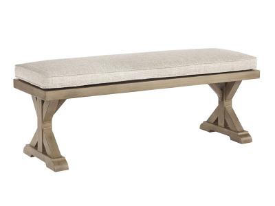 Ashley Furniture Beachcroft Bench with Cushion P791-600 Beige