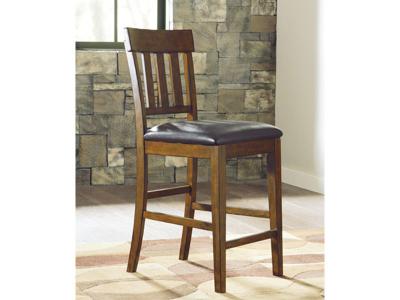 Ashley Furniture Ralene Upholstered Barstool (2/CN) D594-124 Medium Brown