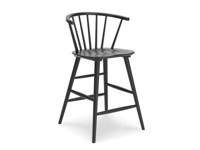 Ashley Furniture Otaska Barstool (2/CN) D406-224 Black