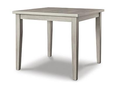 Ashley Furniture Loratti Square Dining Room Table D261-15 Gray