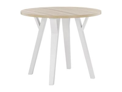 Ashley Furniture Grannen Round Dining Table D407-15 White/Natural