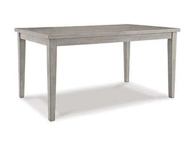 Ashley Furniture Parellen Rectangular Dining Room Table D291-25 Gray