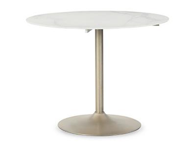 Ashley Furniture Barchoni Round Dining Room Table D262-15 Two-tone
