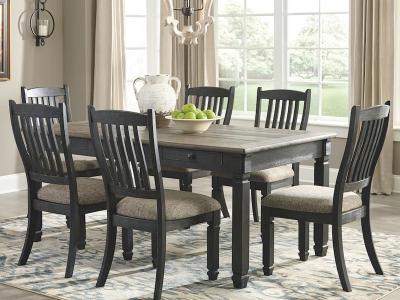 Ashley Furniture Tyler Creek Rectangular Dining Room Table D736-25 Black/Gray