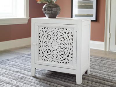 Ashley Furniture Fossil Ridge Accent Cabinet A4000008 White