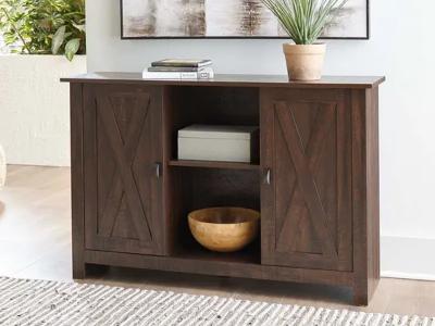 Ashley Furniture Turnley Accent Cabinet A4000327 Distressed Brown