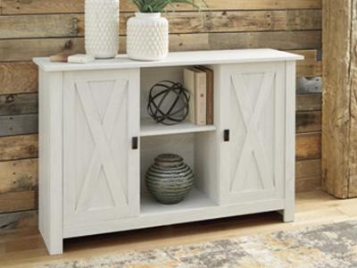Ashley Furniture Turnley Accent Cabinet A4000326 Distressed White