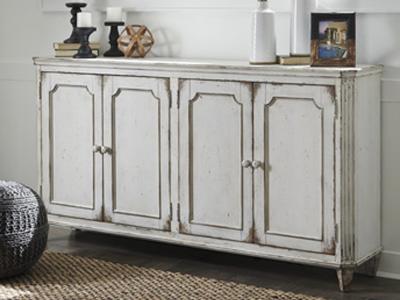 Ashley Furniture Mirimyn Accent Cabinet T505-560 Antique White