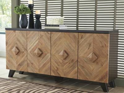 Ashley Furniture Robin Ridge Accent Cabinet A4000031 Two-tone Brown