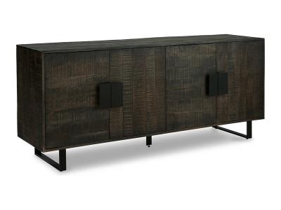 Ashley Furniture Kevmart Accent Cabinet A4000533 Grayish Brown/Black