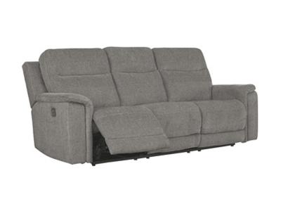 Ashley Furniture Mouttrie PWR REC Sofa with ADJ Headrest 7320515 Smoke