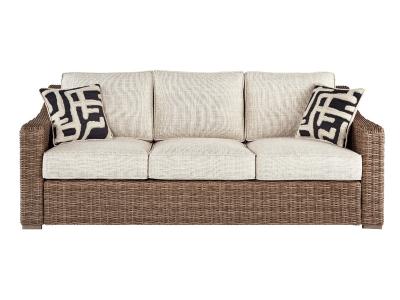 Ashley Furniture Beachcroft Sofa with Cushion P791-838 Beige
