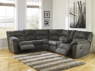 Ashley Furniture Tambo LAF Reclining Loveseat 2780148 Pewter