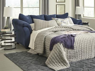 Ashley Furniture Darcy Full Sofa Sleeper 7500736 Blue