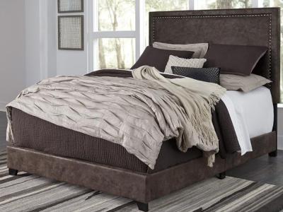 Ashley Furniture Dolante Queen Upholstered Bed B130-281 Brown