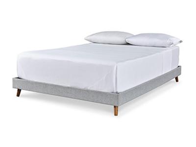 Ashley Furniture Tannally Queen UPH Platform Bed B095-781 Beige
