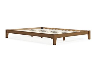 Ashley Furniture Tannally Queen Platform Bed B095-181 Light Brown