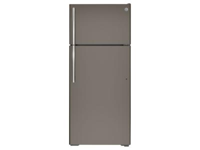 28" GE 17.5 Cu. Ft. Top-Freezer Refrigerator - GTE18GMNRES