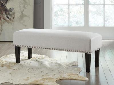 Ashley Furniture Beauland Accent Bench A3000117 Ivory
