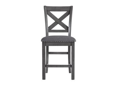 Ashley Furniture Myshanna Upholstered Barstool (2/CN) D629-124 Gray