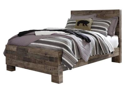 Ashley Full Size Derekson 3 Piece Bed in Brown - B200B4