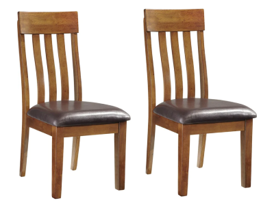 Ashley Ralene 2 Dining Chairs in Medium Brown - PKG000155