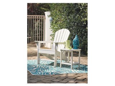 Ashley Outdoor Sundown Treasure 2 Piece Package In White - PKG008187