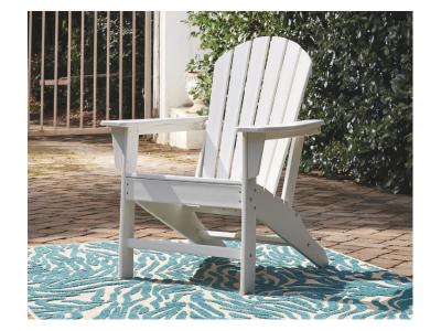 Ashley Outdoor Sundown Treasure 2 Piece Package In White - PKG008187