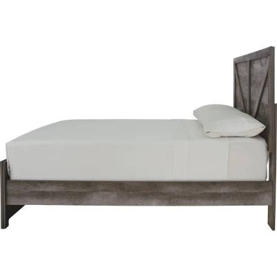Ashley Full Size Wynnlow 3 Piece Panel Bed in Dark Gray - B440B17