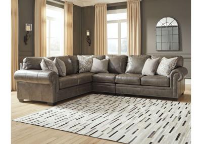 Ashley Roleson 3 Piece Sectional Grey / Left Facing - 58703S2